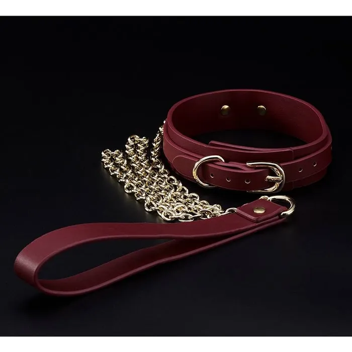 Couples Daytona 8 Pc Deluxe Bondage Play Kit Burgundy Gold