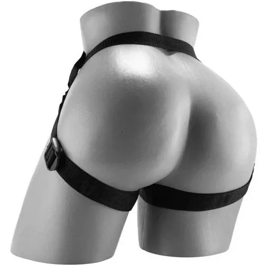 PEGASUS Anal Pegasus 6 inch Curved Realistic Ripple GSpot PSpot Peg Rechargeable Remote Controlled Pegging Set includes Adjustable Harness