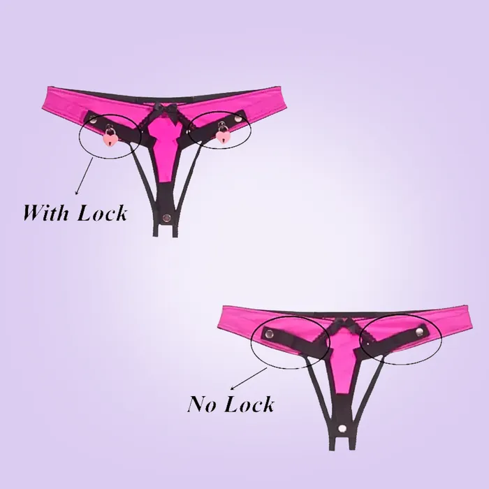 Male Sex Toys House of Chastity FUFU Sissy Clip With Chastity Belt Thong