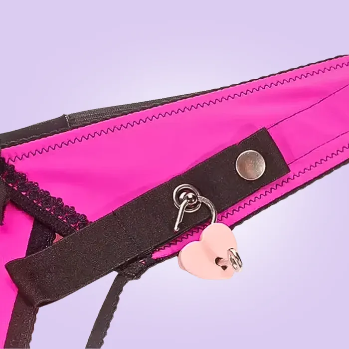 Male Sex Toys House of Chastity FUFU Sissy Clip With Chastity Belt Thong