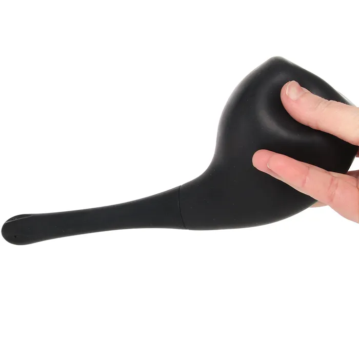 CalExotics Anal Ultimate Silicone Anal Cleansing System in Black