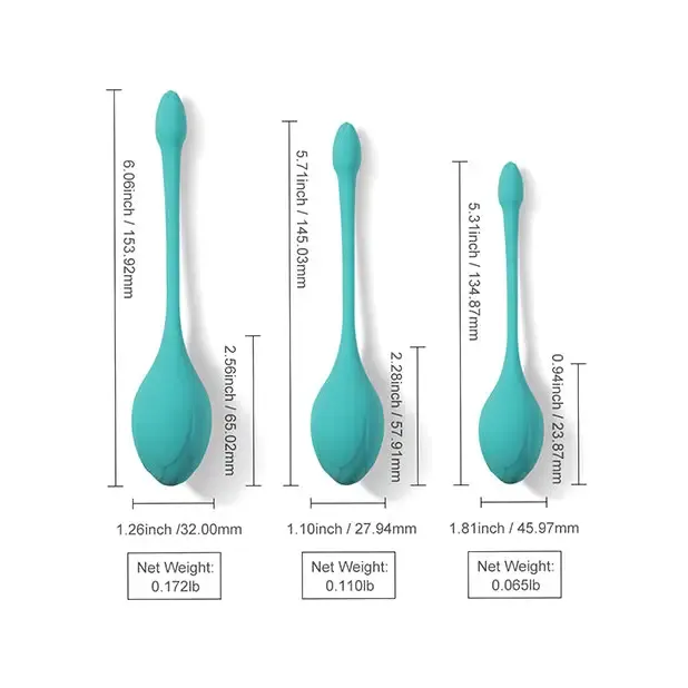 Honey Play Box Bluebell Floral 3 Size Weight Kegel Ball Exercise Set Honey Play Box Couples Honey Play Box Bluebell Floral 3 Size Weight Kegel Ball Exercise Set Honey Play Box Couples