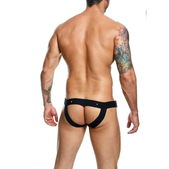 Male Basics Anal Male Basics Dngeon Cockring Jockstrap Black Os Male Basics Anal Male Basics Dngeon Cockring Jockstrap Black Os