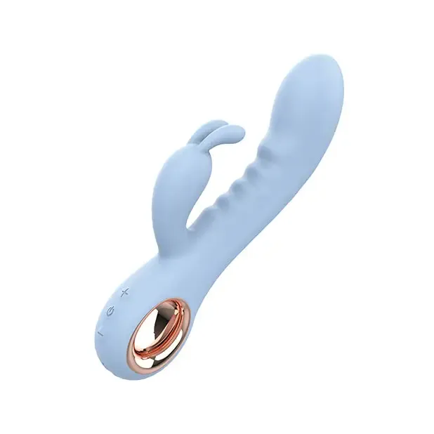 Nobu Rexa Dual Vibrator Light Blue Bodispa INC Vibrators Nobu Rexa Dual Vibrator Light Blue Bodispa INC Vibrators