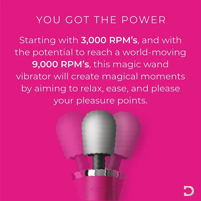 Doxy Original Wand Massager Pink Doxy Vibrators