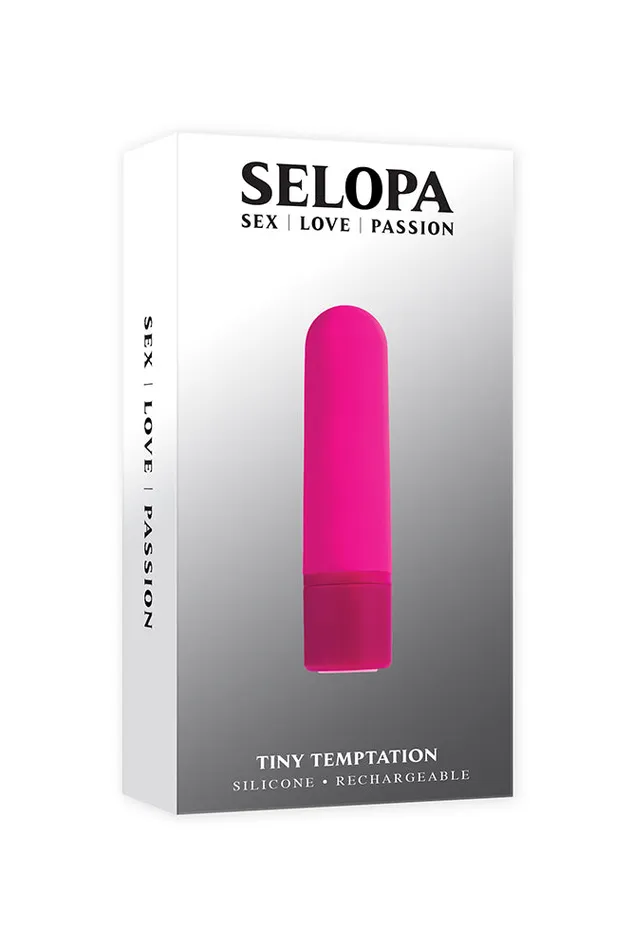 Selopa Tiny Temptation Bullet Vibrator Pink Selopa Vibrators