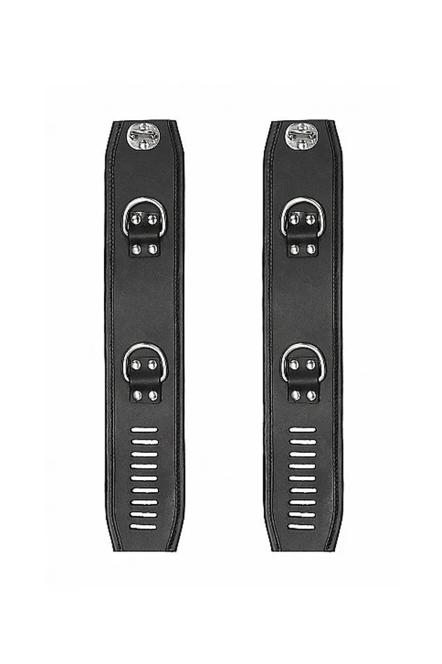 Shots Toys Vibrators Shots Toys Pain Restraint Ankle Cuff w Padlock Black