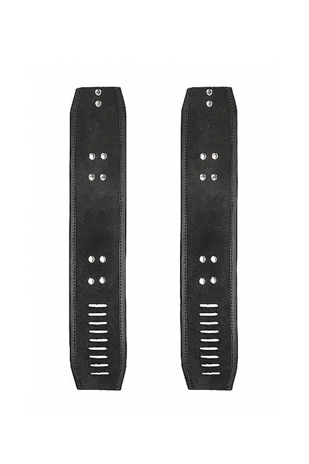 Shots Toys Vibrators Shots Toys Pain Restraint Ankle Cuff w Padlock Black
