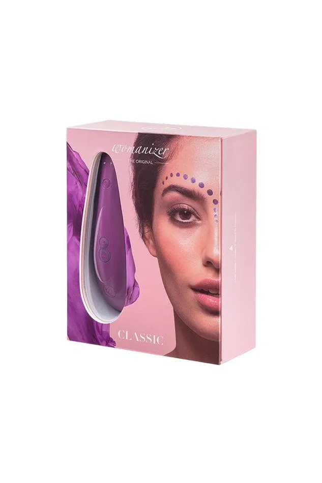 Vibrators Womanizer Womanizer Classic Clitoral Stimulator Purple