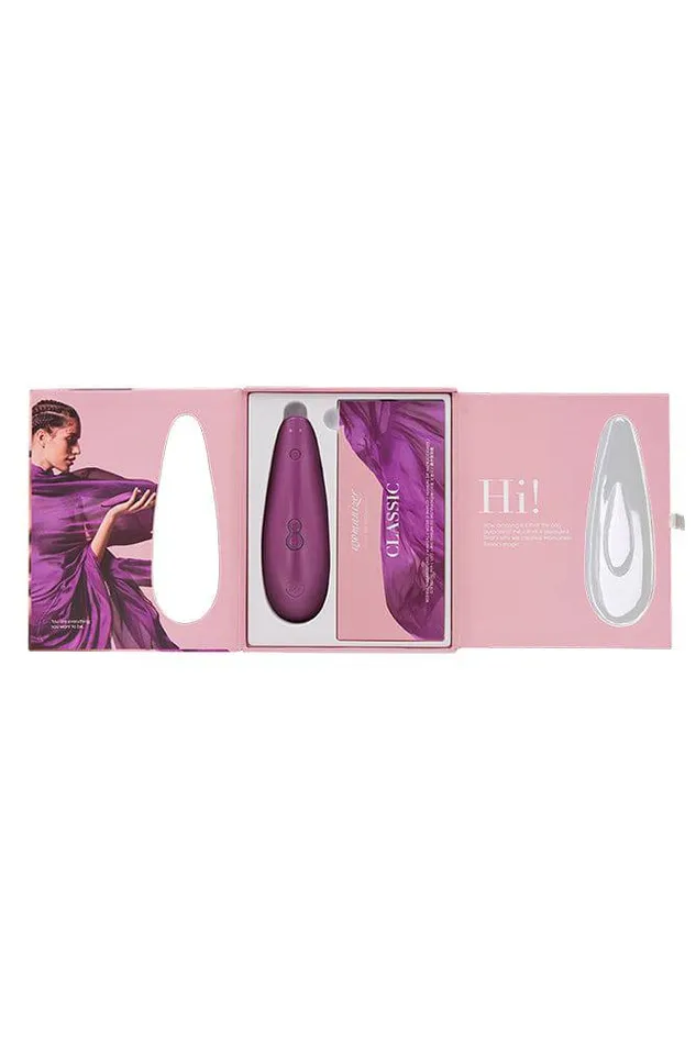 Vibrators Womanizer Womanizer Classic Clitoral Stimulator Purple